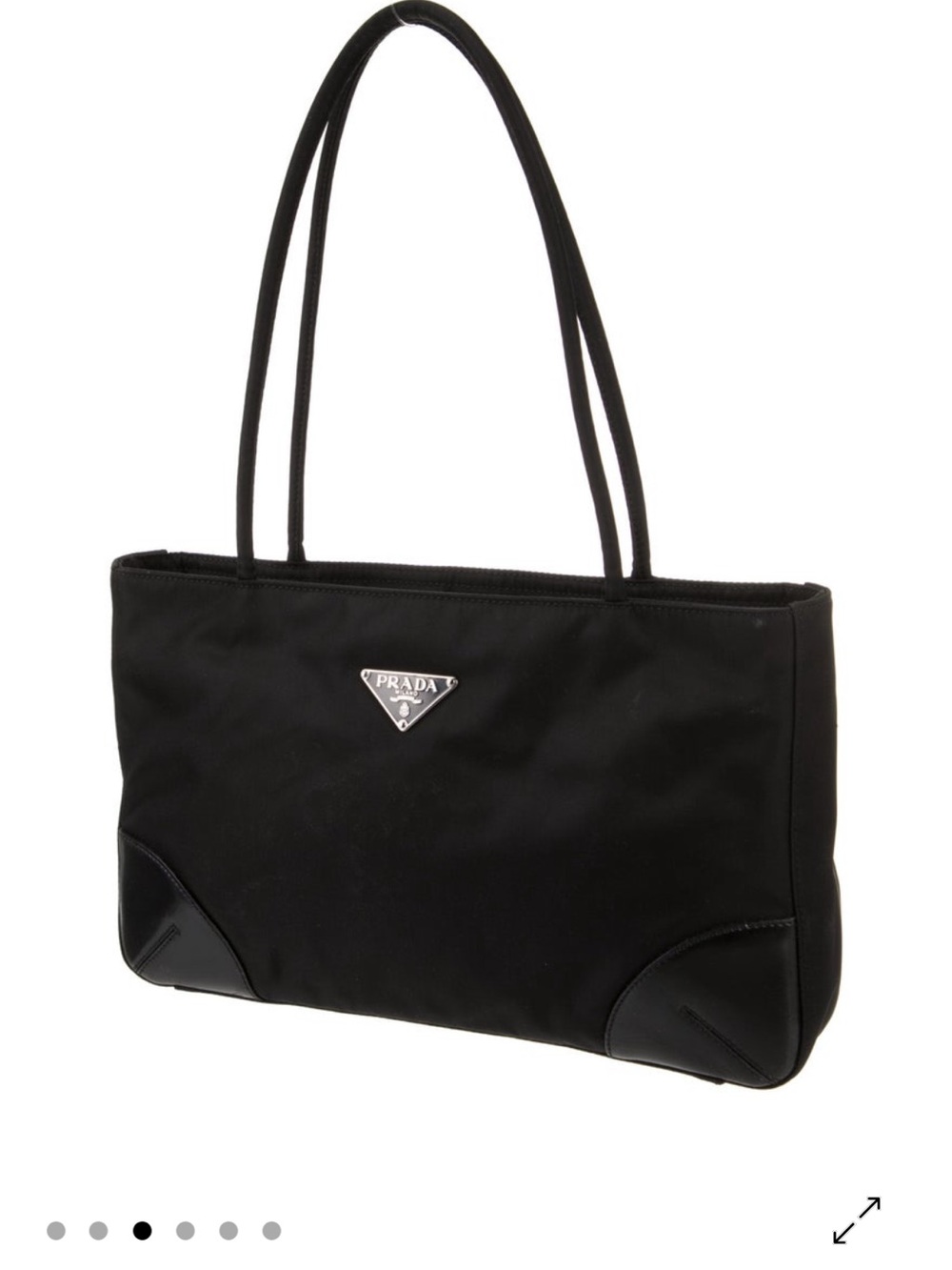 Prada Black Tessuto Nylon Shoulder Bag - Picture 10 of 12